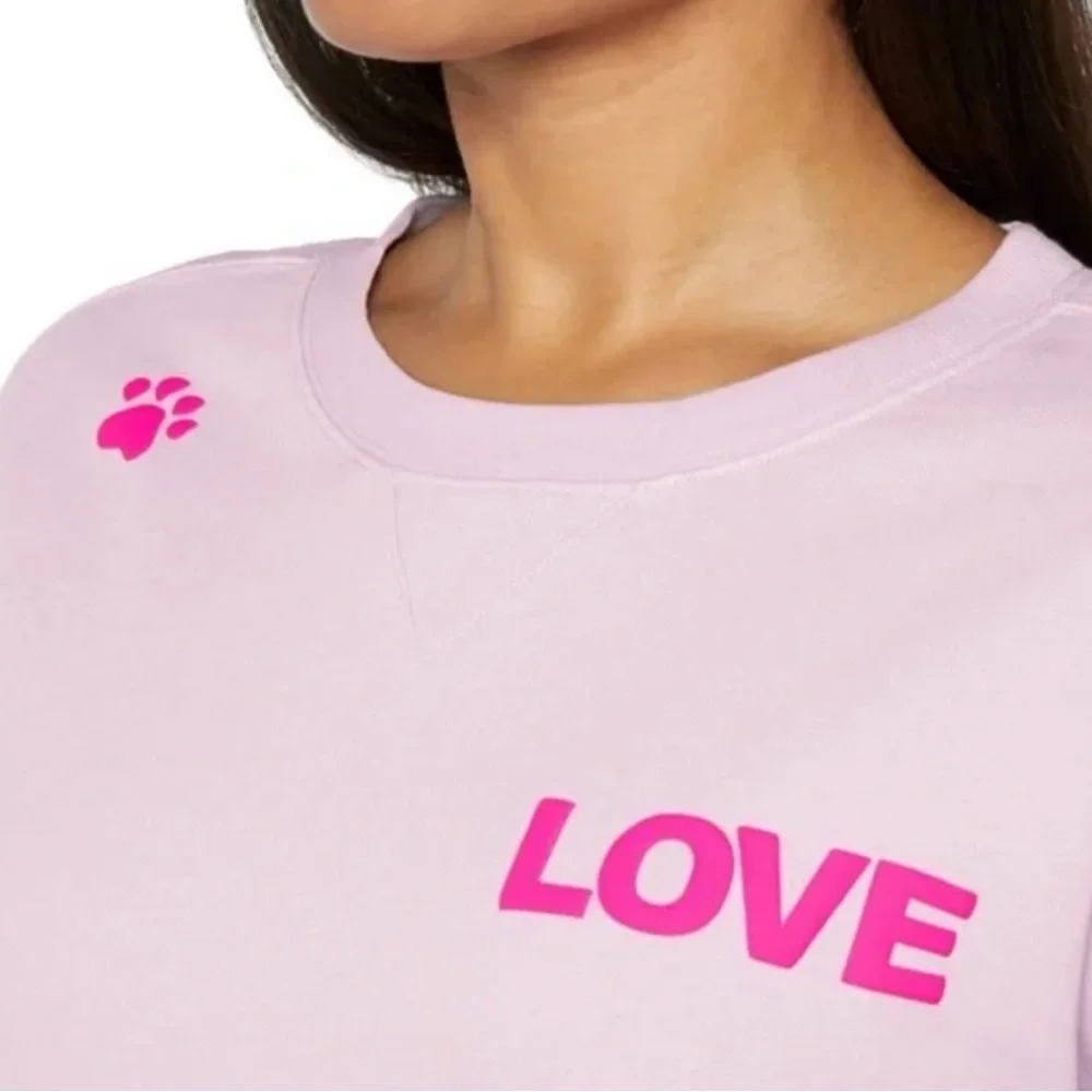 Wildfox 'Dogs Love Me' Crewneck Sweatshirt